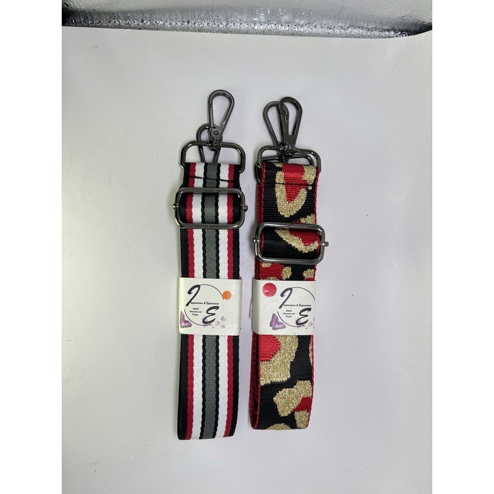 DO NOT BUY! This item is Out of stock Black/Red Adj Replacement Purse Strap